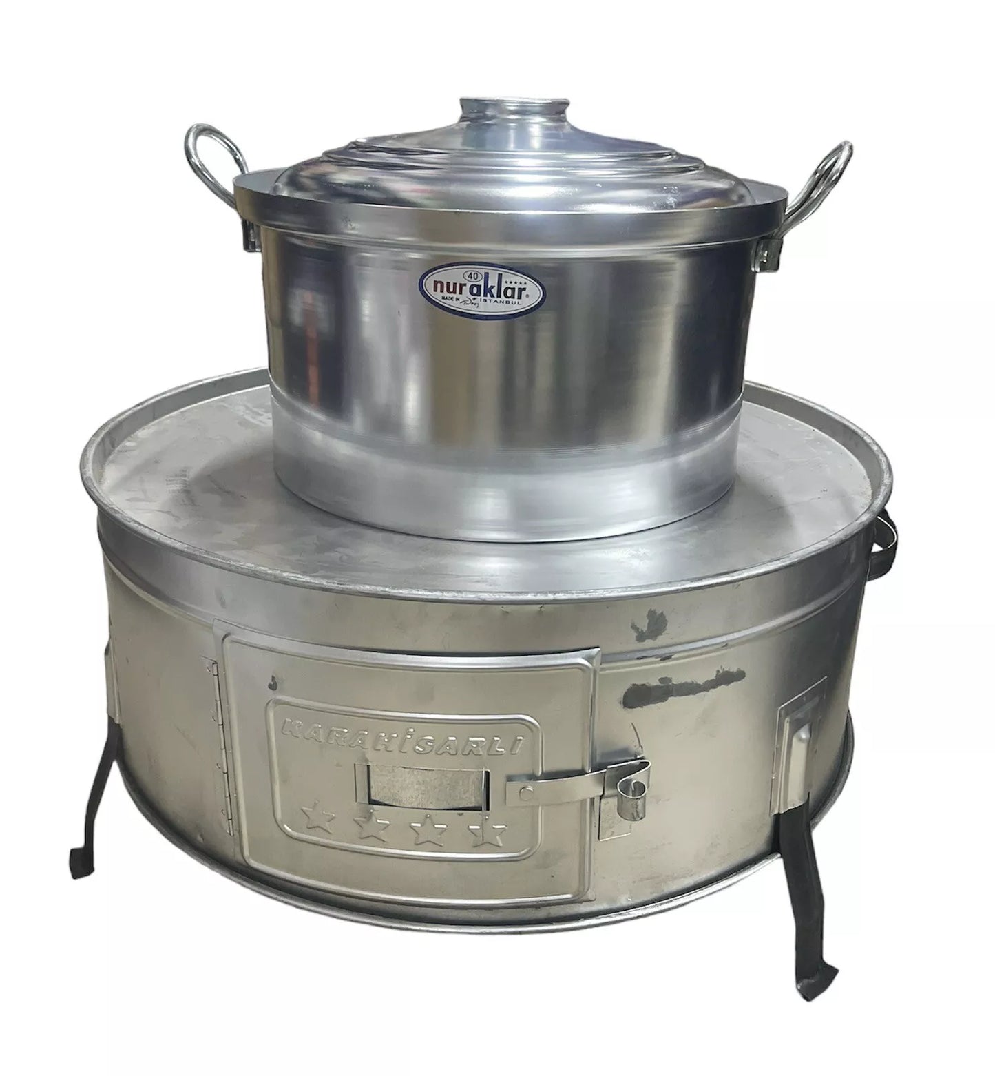 Ofen 3in1 Holzfeuer Fladenbäcker Odun Gözleme Yufka Saci Katmer Sac Kavurma WOK Pfanne