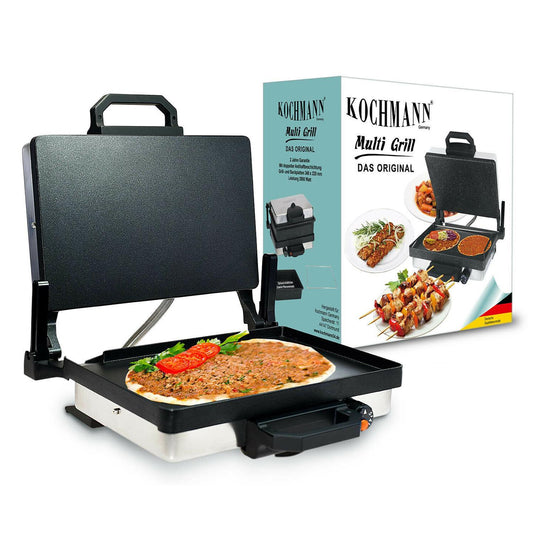 KOCHMANN Germany Multigrill 2000W Kontaktgrill Tandur Lahmacun Maschine Ersatz Herd Backen