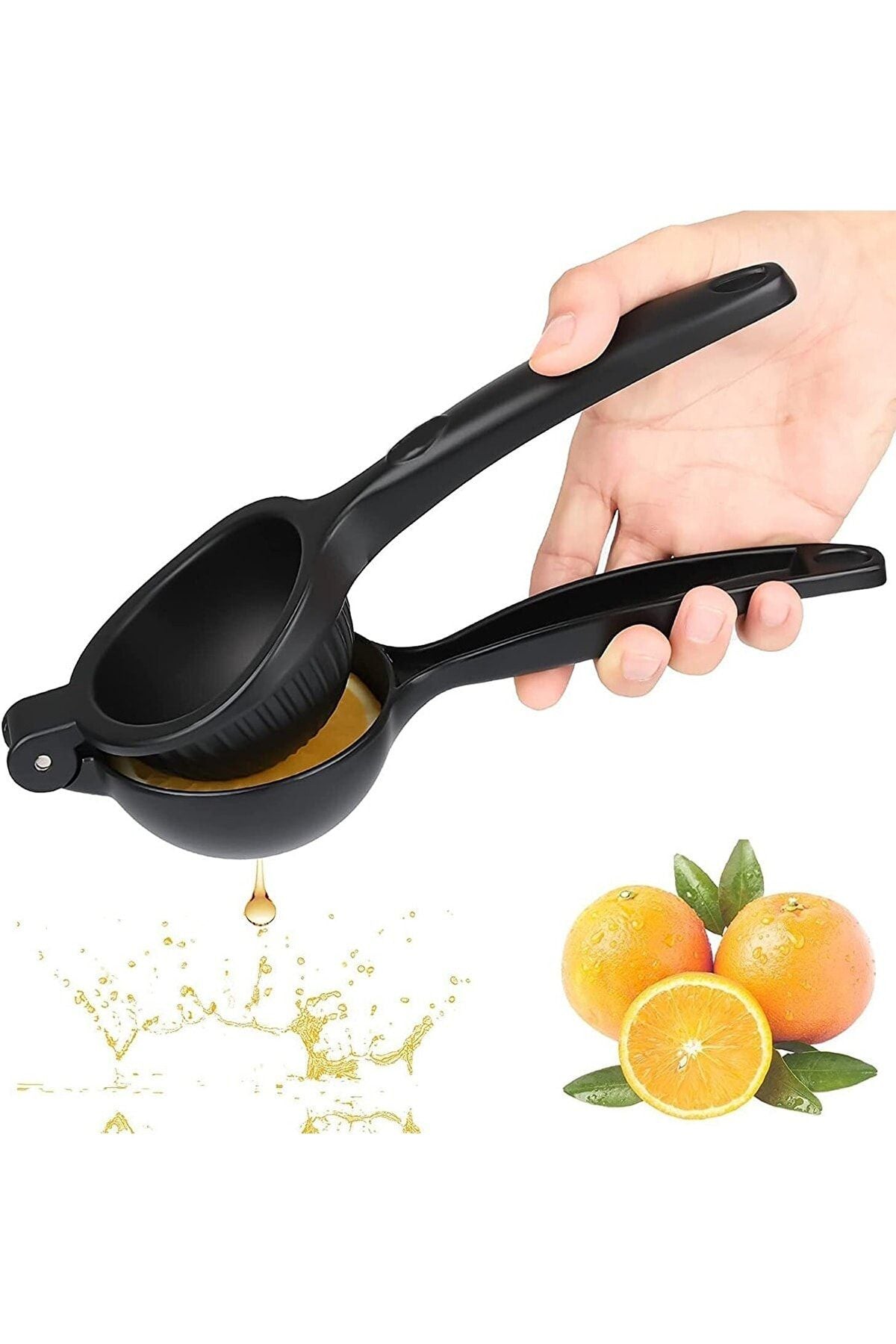 Manuelle Zitronenpresse Limetten Handpresse 23cm Gusseisen/Plastik Premium