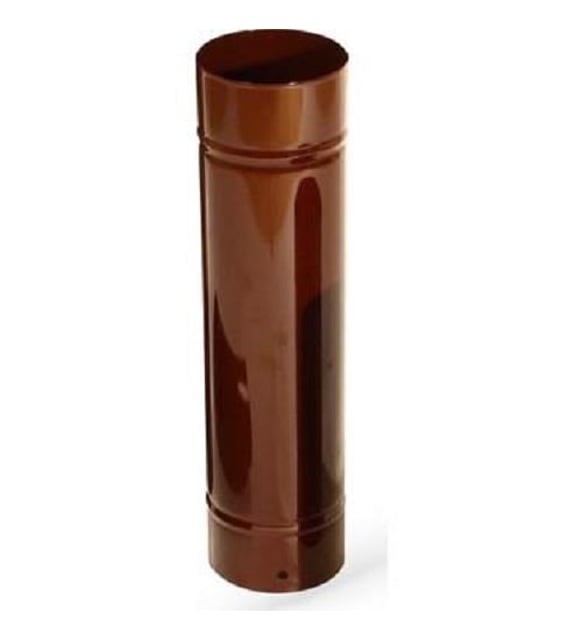 Rauchrohr 130mm Ofenknie Bogen Abgas Warmlufttauscher Kamin Kuzine Boru Braun 70|50|33|25|15|Bogen