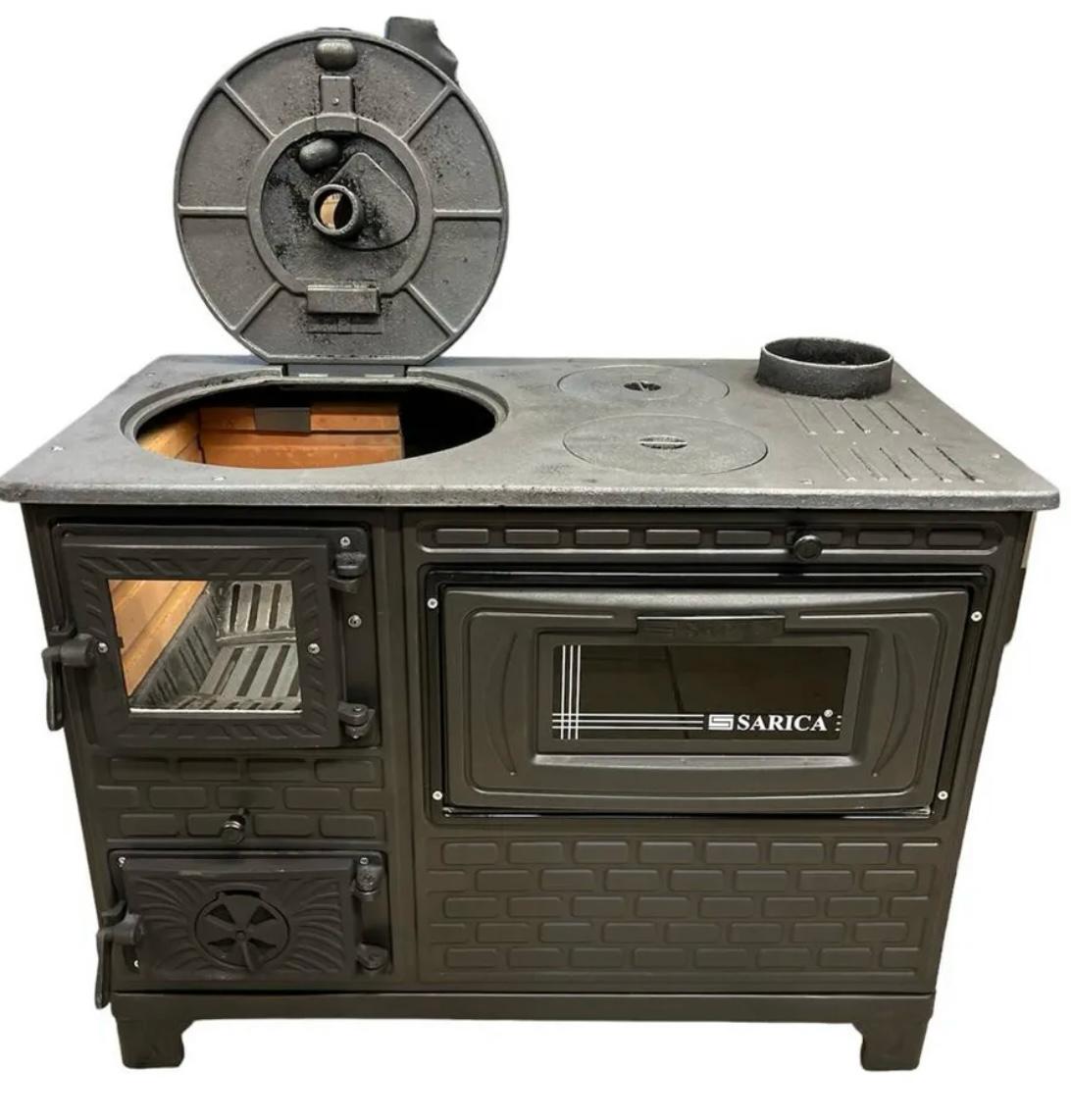 Terrassenofen Gartenofen Pizzaofen Outdorofen mit Backofen Kuzine Soba