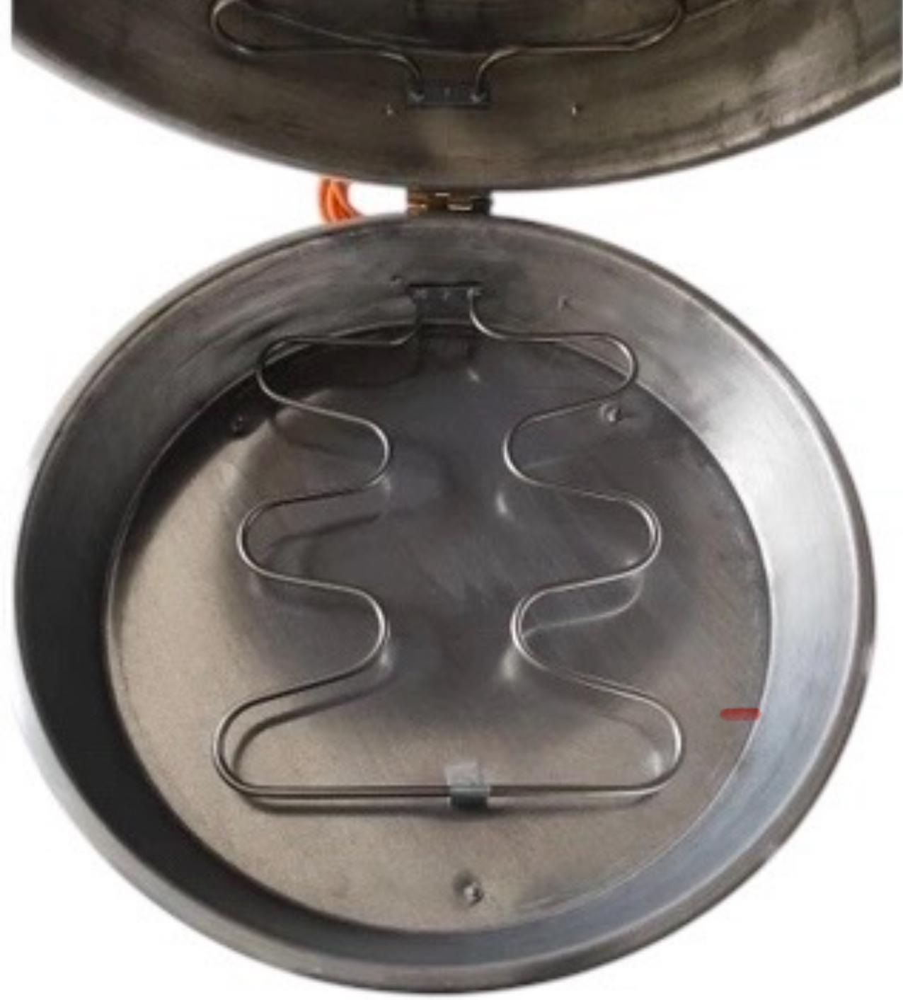Elektrischer Tandoor Katmer Back Pizzaofen Brot Cooker Fladenbäcker Grill 3000W
