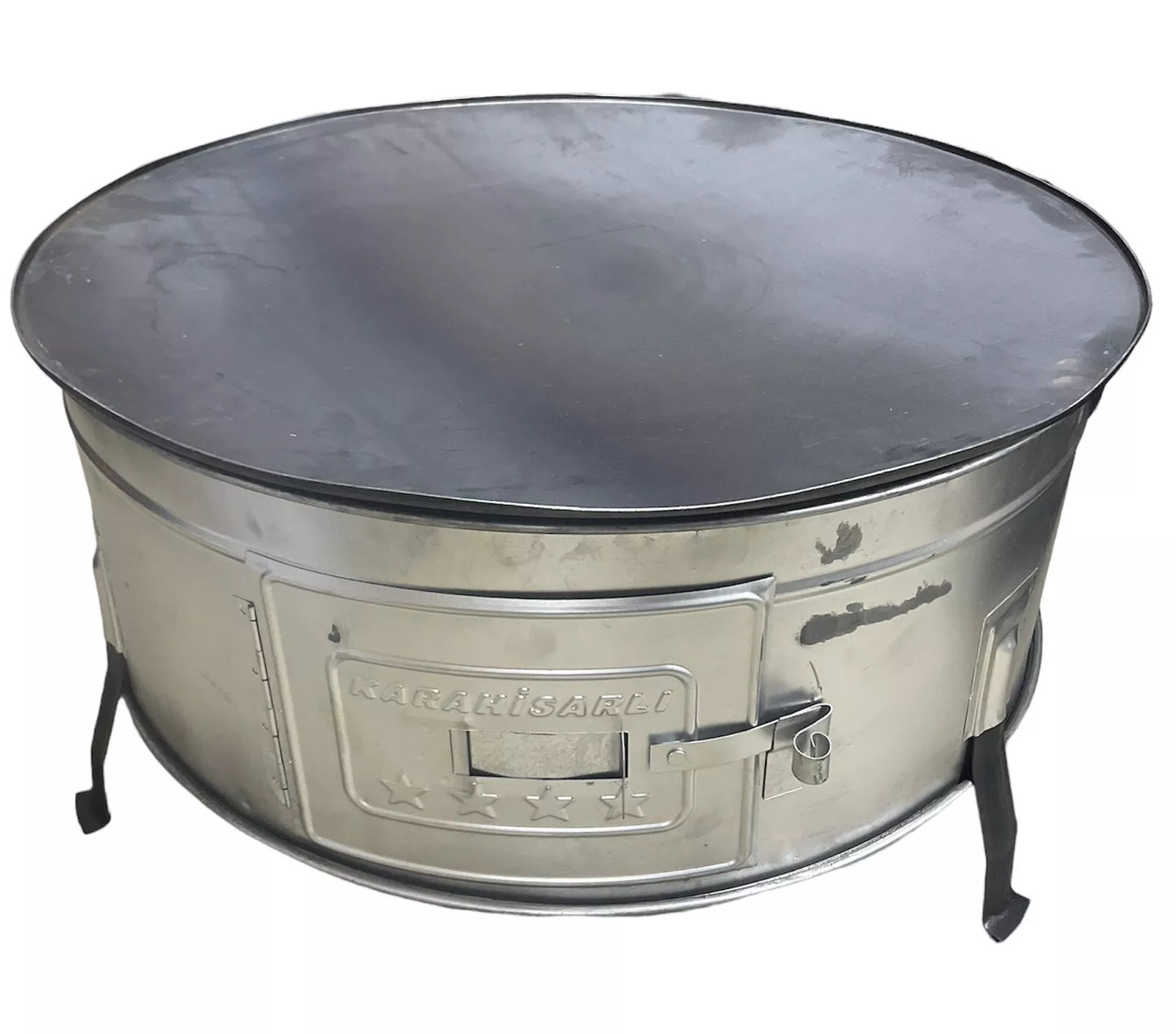 Ofen 3in1 Holzfeuer Fladenbäcker Odun Gözleme Yufka Saci Katmer Sac Kavurma WOK Pfanne